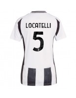 Juventus Manuel Locatelli #5 Domácí Dres pro Dámské 2024-25 Krátký Rukáv